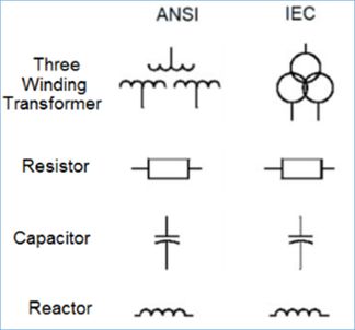 Figure 2 - legacy 2d cad electrical symbol examples