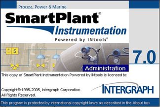 Figure 1 - smartplant instrumentation 2007 is still in active use
