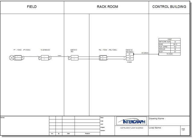 Loop drawing generated by SPI SmartLoop