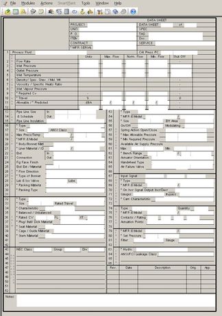 Example spi data sheet specification page