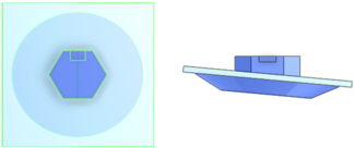 Figure 5 tank plinth on slab hexagonal aveva e3d fitting catalogue sample